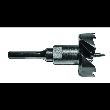 CENTURY DRILL & TOOL Self Feed Wood Bit 3 3-Flat Shk Fit I.D. Pipesize 2-1/2 Tubesize 2-7/8 38340